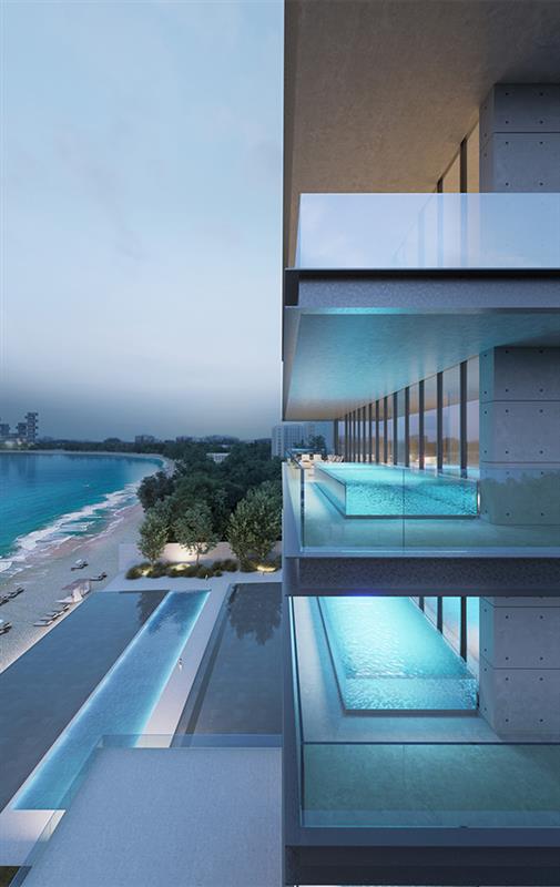 Armani Beach Residences exterior